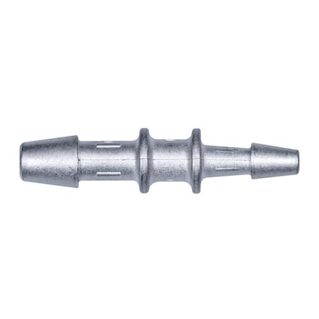 Cole Parmer Hose Barb Fitting, Straight Reducer, Stainless Steel, 1/8in IDx3/32in ID; 10PK C2-1.5SS